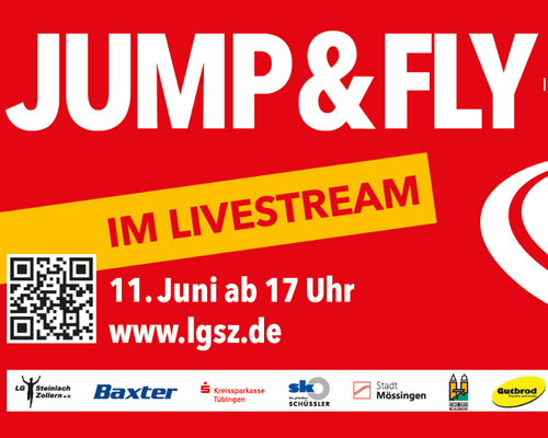 JUMP & FLY am 11. Juni: mit Livestream und Zuschauern