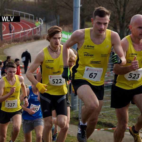 Baden-Württembergische Crosslauf-Meisterschaften am 15. Februar 2020 in Weinstadt