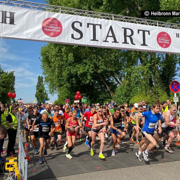 Trollinger Marathon Heilbronn am 8. Mai 2022
