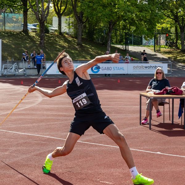 Starker Wurf: Linus Totaro