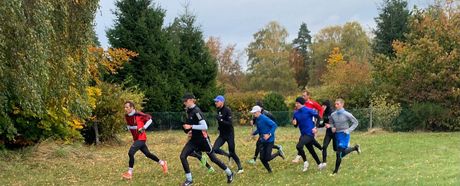 Laufteam Baden-Württemberg zur Vorbereitung der Cross-Saison in Freudenstadt