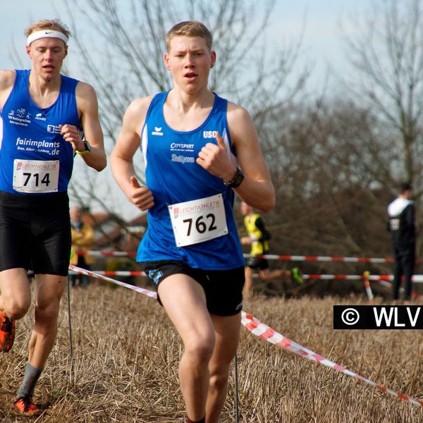 Baden-Württembergische Crosslauf-Meisterschaften am 15. Februar 2020 in Weinstadt