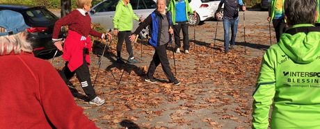 Nordic Walking gegen Rückenschmerzen